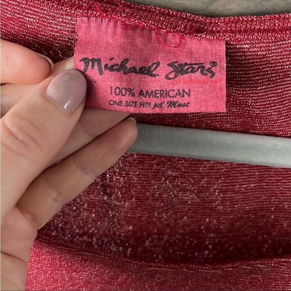 Michael Stars Gathered Waist Mini Dress Size OS Fits Most - Picture 5 of 9